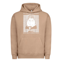 Pigment Burro no i don't listen to music because it fuckking suckks t shirt Urban Hoodie - StudioElite