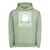 Pigment Oil Green no i don't listen to music because it fuckking suckks t shirt Urban Hoodie - StudioElite