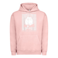Pigment Salmon no i don't listen to music because it fuckking suckks t shirt Urban Hoodie - StudioElite