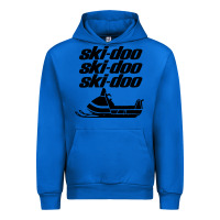 Cobalt vintage ski doo Urban Hoodie - StudioElite