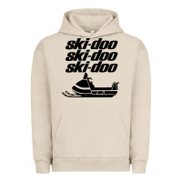 Pigment French Oak vintage ski doo Urban Hoodie - StudioElite
