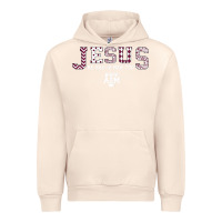 Sandshell Texas A&m Aggies Jesus - Had 12 Men - Patterned Urban Hoodie - PixelFlow