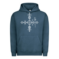 Haitian Veve  Voodoo Symbol T Shirt Urban Hoodie | Teevron
