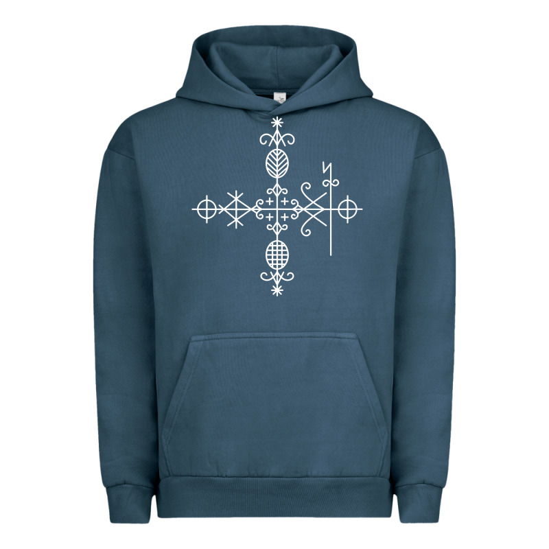 Haitian Veve  Voodoo Symbol T Shirt Urban Hoodie by PixelFlow | Teevron