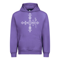 Tulip haitian veve  voodoo symbol t shirt Urban Hoodie - PixelFlow