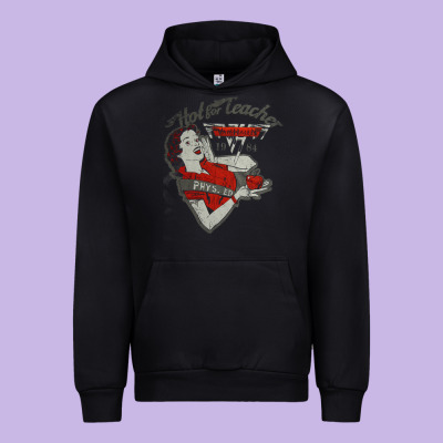Hot Teacher Halen Essential Urban Hoodie Designed By Pixelflow