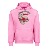 Fuchsia Pink hot teacher halen Essential Urban Hoodie - PixelFlow
