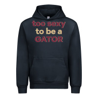 Navy too sexy to be a gator Urban Hoodie - PixelFlow