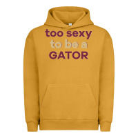 Pigment Peanut Butter too sexy to be a gator Urban Hoodie - PixelFlow