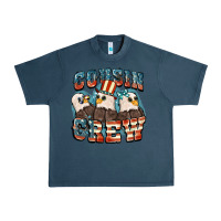 Midnight Navy Cousin crew Urban Heavy Tee - FaDigitalArtStudio