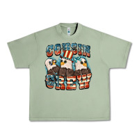Oil Green Cousin crew Urban Heavy Tee - FaDigitalArtStudio