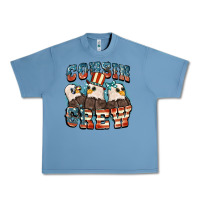 Pebble Blue Cousin crew Urban Heavy Tee - FaDigitalArtStudio