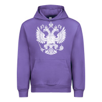 Tulip russian double headed eagle for a russia fan gift t shirt Urban Hoodie - PixelFlow