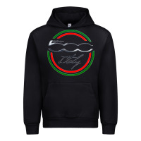 Black fiat 500   italy Urban Hoodie - PixelFlow