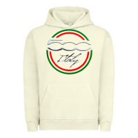 Pigment Pistachio fiat 500   italy Urban Hoodie - PixelFlow