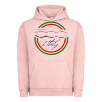 Pigment Salmon fiat 500   italy Urban Hoodie - PixelFlow