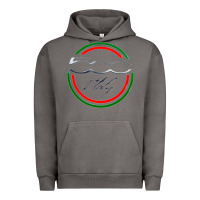 Pigment Tornado fiat 500   italy Urban Hoodie - PixelFlow