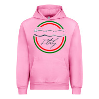Fuchsia Pink fiat 500   italy Urban Hoodie - PixelFlow
