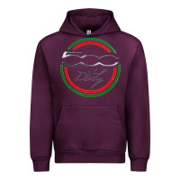 Mauve Wine fiat 500   italy Urban Hoodie - PixelFlow