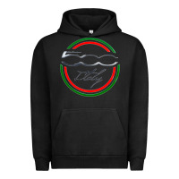 Pigment Black fiat 500   italy Urban Hoodie - PixelFlow
