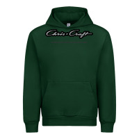 Forest Green Chris Craft Boats Urban Hoodie - PixelFlow