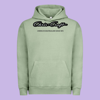 Chris Craft Boats Urban Hoodie Designed By Pixelflow