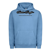 Pigment Pebble Blue Chris Craft Boats Urban Hoodie - PixelFlow
