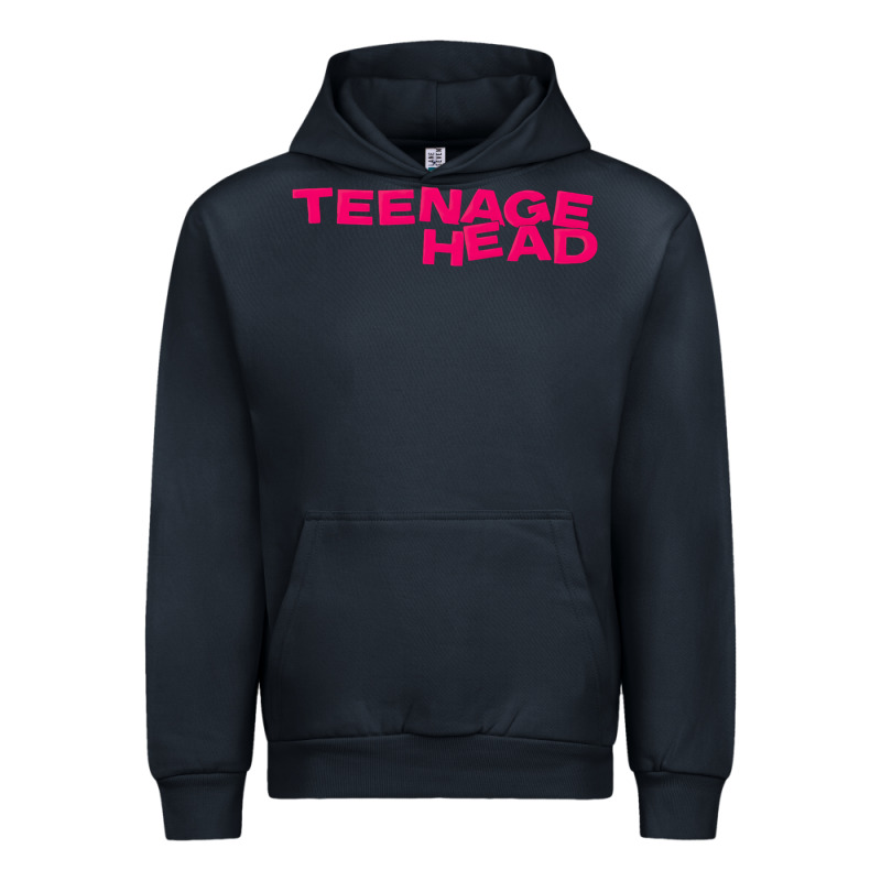 Teenage Head Print (pink) Plain Urban Hoodie by PixelFlow | Teevron
