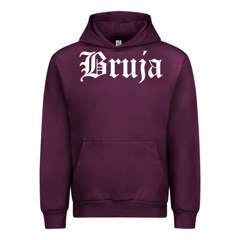 Womens Bruja Old English Chola Witchy V Neck T Shirt Urban Hoodie by PixelFlow | Teevron