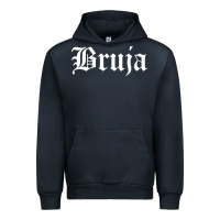 Navy womens bruja old english chola witchy v neck t shirt Urban Hoodie - PixelFlow