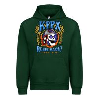 Forest Green Kppx Rebel Radio Urban Hoodie - PixelFlow