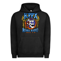 Pigment Black Kppx Rebel Radio Urban Hoodie - PixelFlow