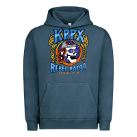 Pigment Midnight Navy Kppx Rebel Radio Urban Hoodie - PixelFlow