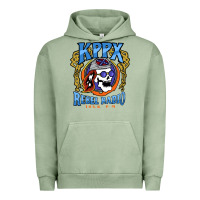 Pigment Oil Green Kppx Rebel Radio Urban Hoodie - PixelFlow