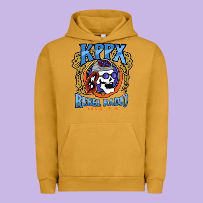Kppx Rebel Radio Urban Hoodie Designed By Pixelflow