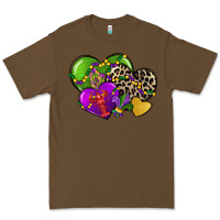Cacao mardi gras hearts Premium Tee - CowGirlArtShop