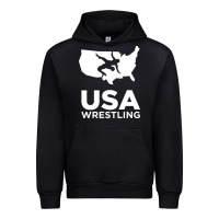 Black usa power united states Urban Hoodie - PixelFlow