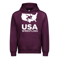 Mauve Wine usa power united states Urban Hoodie - PixelFlow