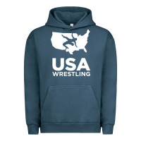Pigment Midnight Navy usa power united states Urban Hoodie - PixelFlow