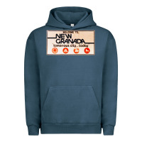 Pigment Midnight Navy welcome to new granada! Urban Hoodie - PixelFlow