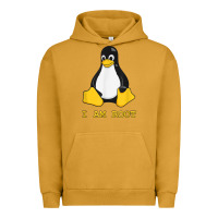 Pigment Peanut Butter Linux Mascot Tux the Penguin I Am Root TShirt Men Women Kids Urban Hoodie - PixelFlow