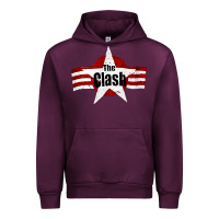 Mauve Wine Old Rock 1976 Clash Urban Hoodie - PixelFlow