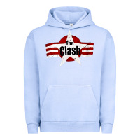 Pigment Grape Ice Old Rock 1976 Clash Urban Hoodie - PixelFlow
