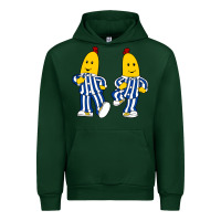 Forest Green bananas double Urban Hoodie - PixelFlow