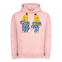 Pigment Salmon bananas double Urban Hoodie - PixelFlow