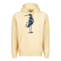 Pina Colada Louisiana Heron Premium Hoodie - LillyAllenDesigns
