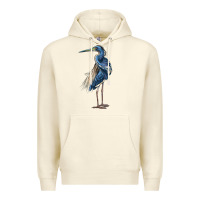 Sandshell Louisiana Heron Premium Hoodie - LillyAllenDesigns