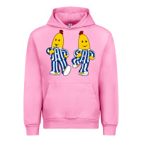 Fuchsia Pink bananas double Urban Hoodie - PixelFlow