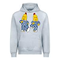 Heather Grey bananas double Urban Hoodie - PixelFlow