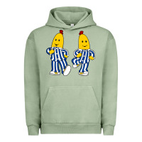 Pigment Oil Green bananas double Urban Hoodie - PixelFlow
